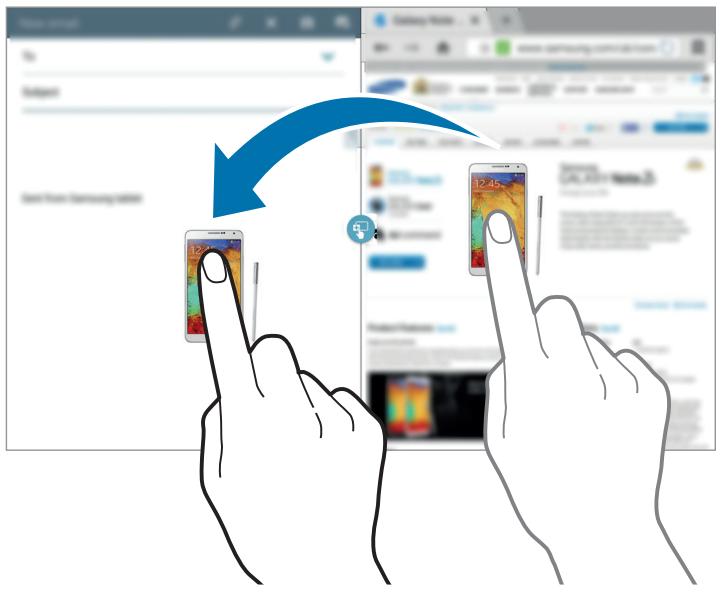 SAMSUNG SM-P605 - Sharing content between applications - 4