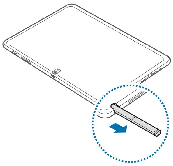 SAMSUNG SM-P605 - Using the S Pen - 1