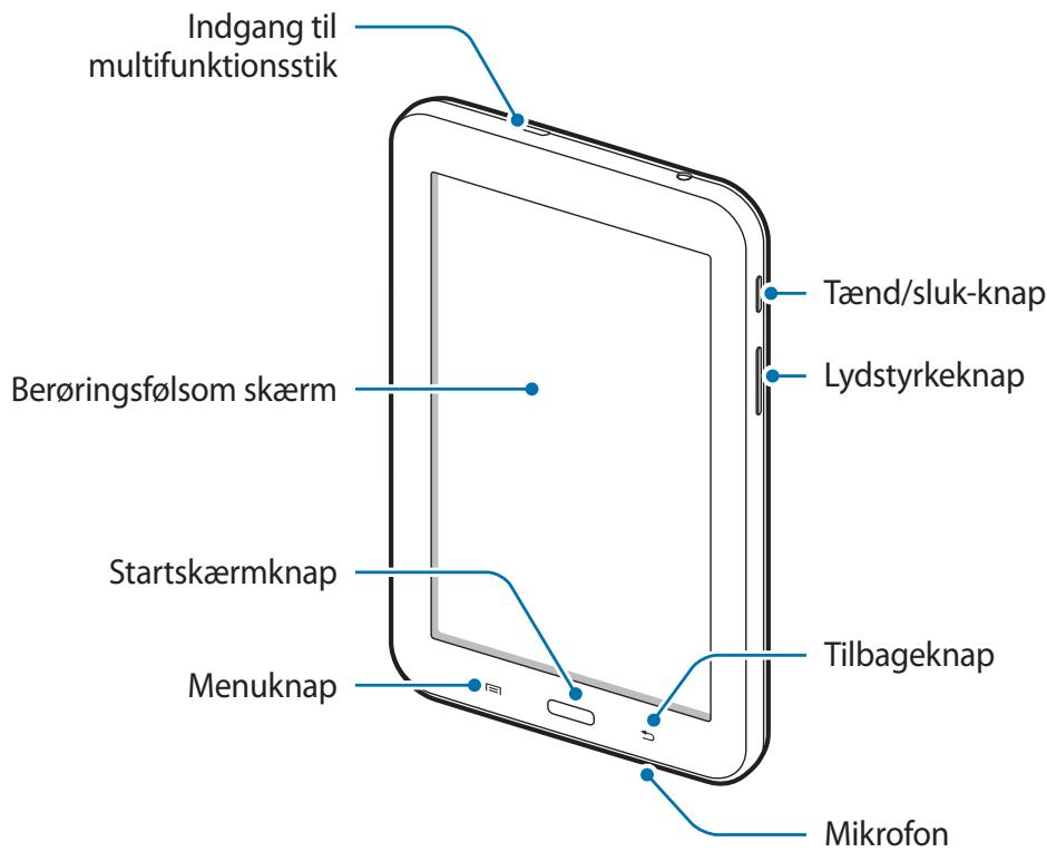 SAMSUNG SM-T110X - Enhedens udseende - 1