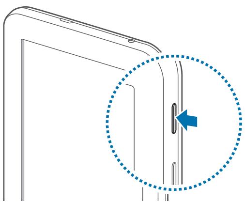 SAMSUNG SM-T110X - Tænde og slukke for encheden - 1