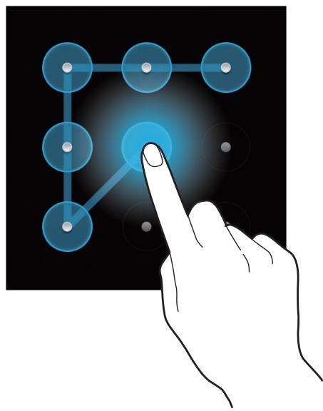 SAMSUNG SM-T211 - Setting a pattern - 1