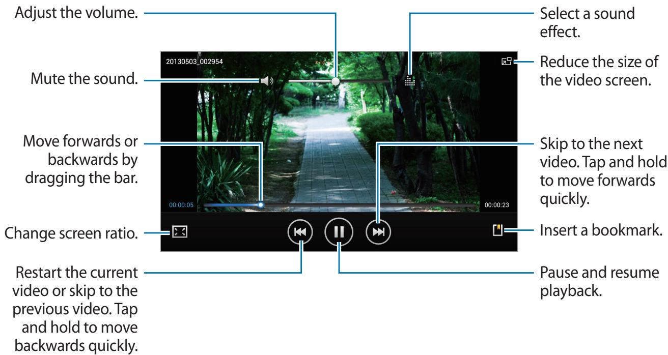 SAMSUNG SM-T211 - Playing videos - 1