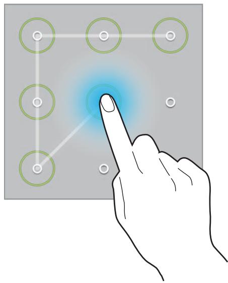 SAMSUNG SM-T235 - Setting a pattern - 1