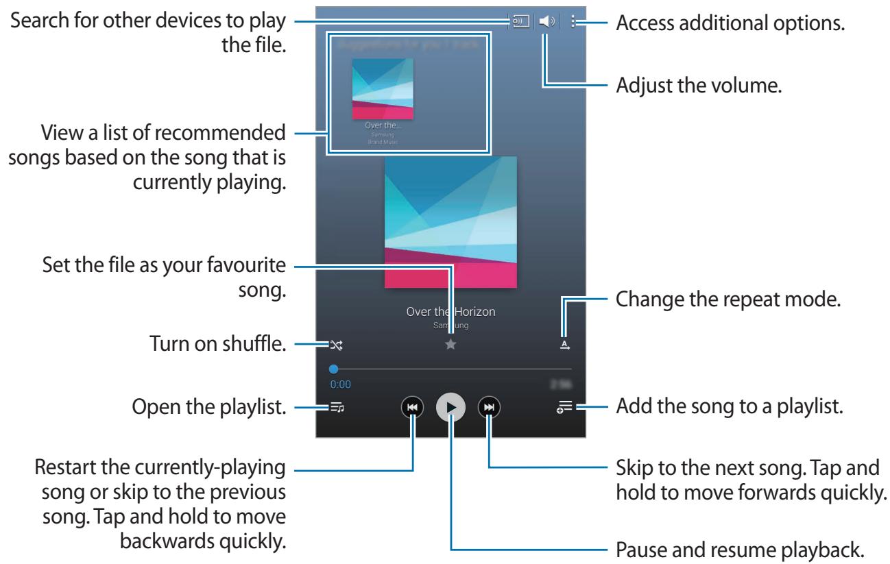 SAMSUNG SM-T235 - Playing music - 1