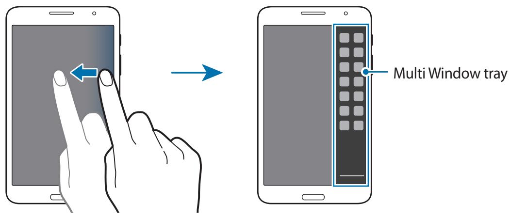SAMSUNG SM-T235 - Launching applications in a split screen Multi Window - 1