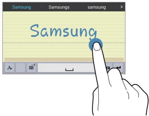 SAMSUNG SM-T235 - Handwriting - 1