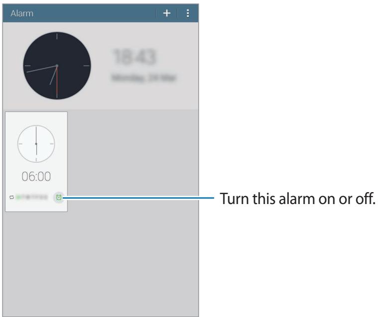 SAMSUNG SM-T235 - Alarm - 1