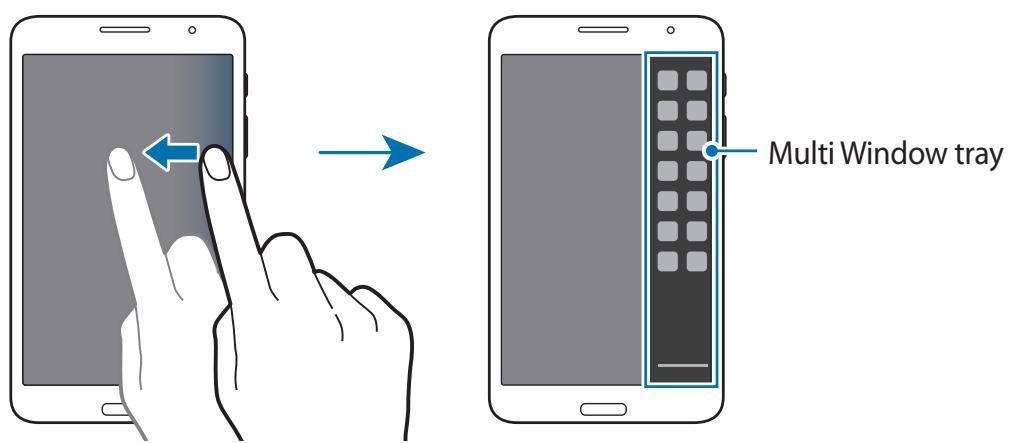 SAMSUNG SM-T325 - Launching applications in a split screen Multi Window - 1