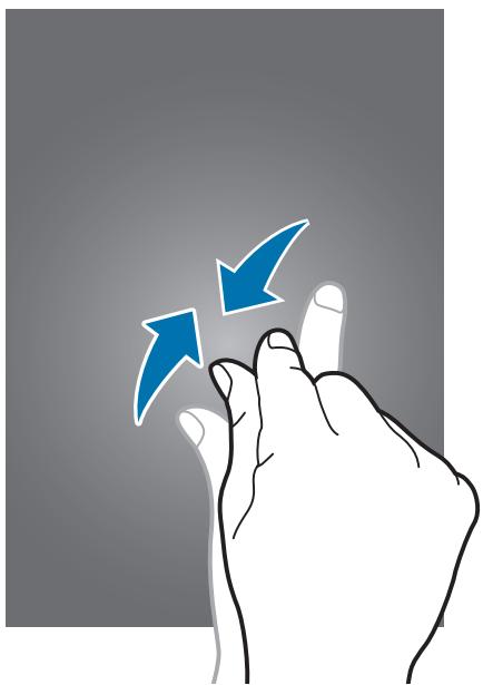 SAMSUNG SM-T325 - Pinch your fingers together on the Classic home screen. - 1