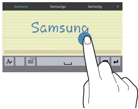 SAMSUNG SM-T325 - Handwriting - 1