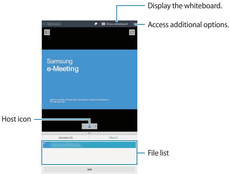 SAMSUNG SM-T325 - The selected file is added to the file list. Tap a file to open it. - 1