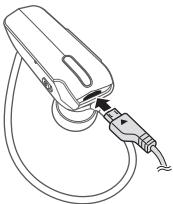 SAMSUNG EASY 1800 - Charging the headset - 1