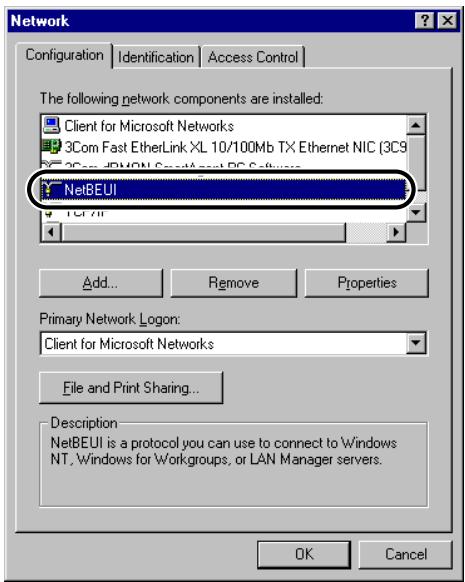 CANON EB-65 - NetBIOS Network Connection Method - 1