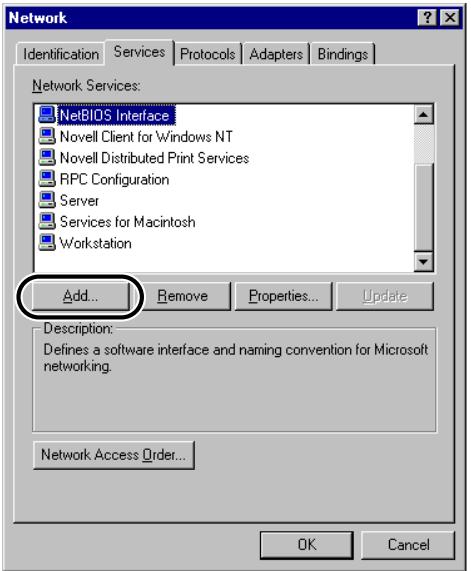 CANON EB-65 - If Microsoft TCP/IP Printing is not installed, install it. - 1