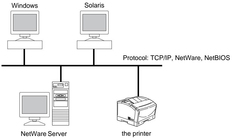 CANON EB-65 - Using a Network with Various Types of Computers - 1