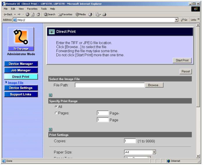 CANON REMOTE - Printing Files Directly (Direct Print) - 1