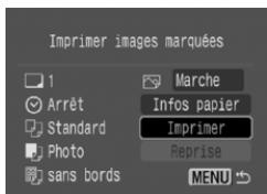 CANON PICTBRIDGE - Définisse les paramètres d'effet d'impression et de papier requis. - 1