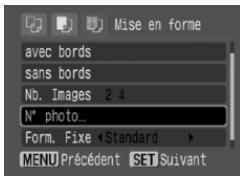CANON PICTBRIDGE - Impression en spécifient le format d'impression (Impression N° Photo) - 1