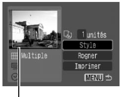 CANON PICTBRIDGE - Selectionnez les paramètres requis. - 1