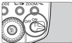CANON SPEEDLITE 580EX II - Turning on the Power Switch - 1