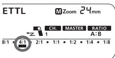 CANON SPEEDLITE 580EX II - Setting the Master Unit and Shooting - 3