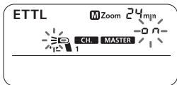 CANON SPEEDLITE 580EX II - Master Unit's Flash ON/OFF - 1