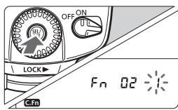 CANON SPEEDLITE 580EX II - C.Fn: Setting Custom Functions - 2