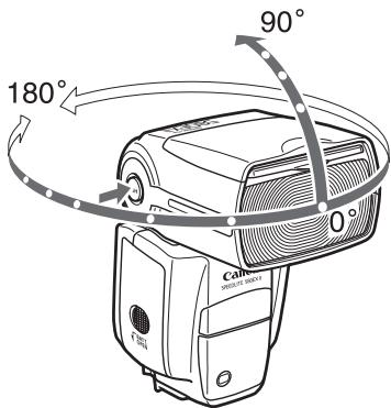 CANON SPEEDLITE 580EX II - Set the Bounce Direction - 1