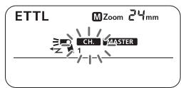 CANON SPEEDLITE 580EX II - 设置通讯频道 - 1