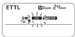 CANON SPEEDLITE 580EX II - Setting the Communication Channel - 1