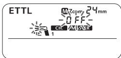 CANON SPEEDLITE 580EX II - Master Unit's Flash ON/OFF - 2