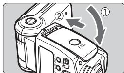 CANON SPEEDLITE 580EX II - Install the batteries. - 1