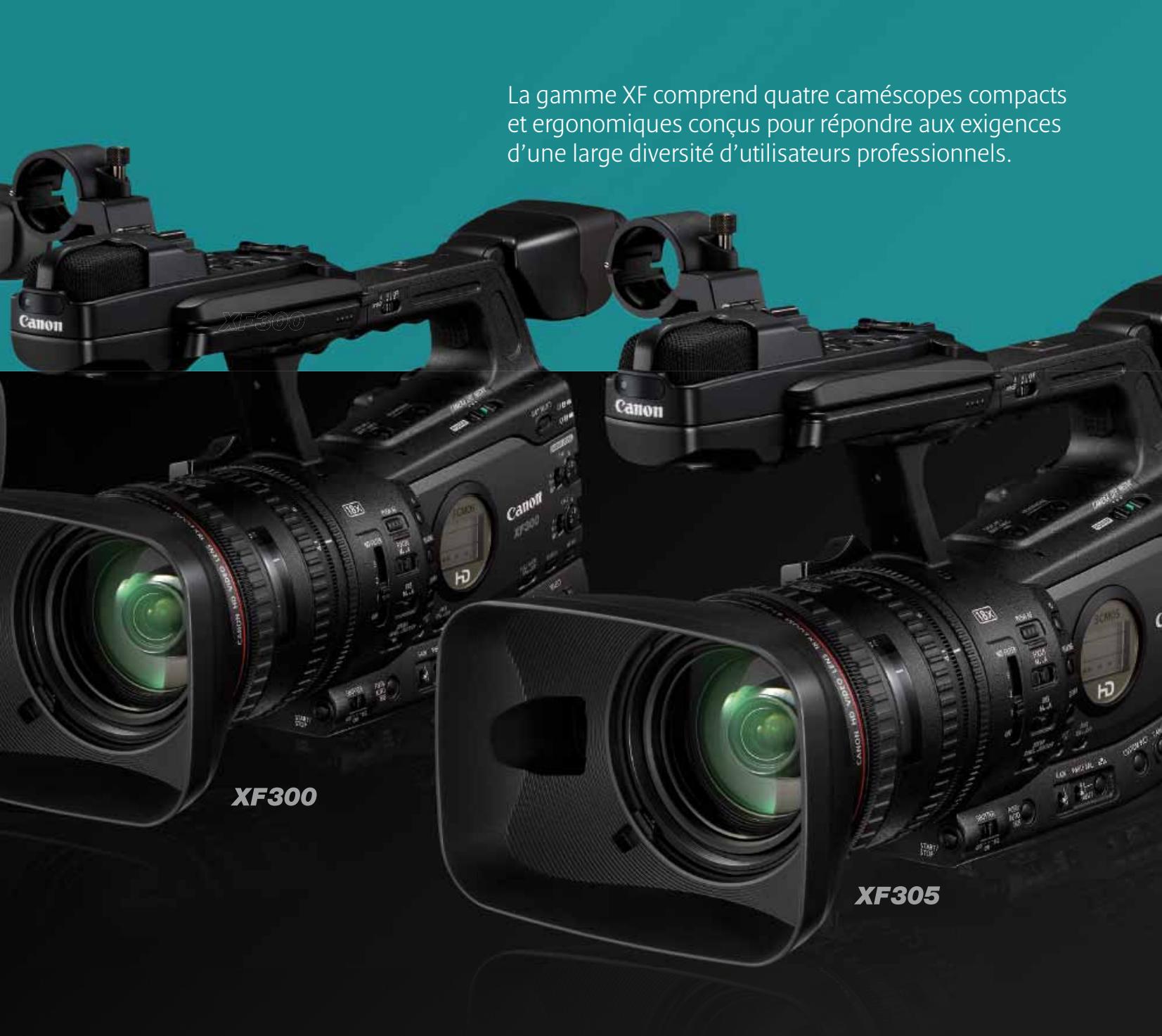 CANON XF305 - NOTRE HÉRITAGE - 1