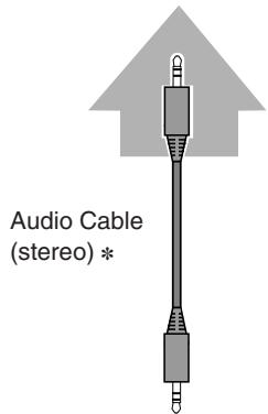 CANON LV-X2 - Cables used for connection (\* = Cable is not supplied with this projector.) - 4