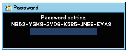CANON LV-X7 - To turn on the projector when Password is enabled: - 2