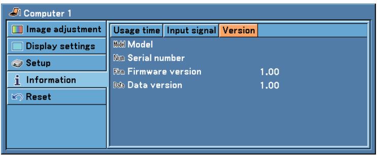 CANON LV-X7 - [Version] - 1