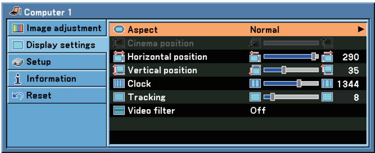 CANON LV-X7 - ① Using the Menus - 5