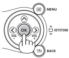 CANON LV-X7 - To select a menu language, follow these steps: - 4