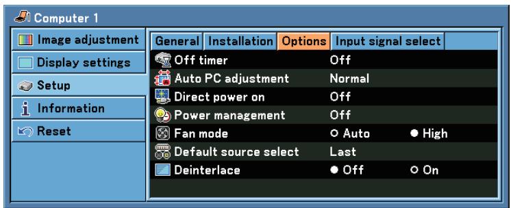 CANON LV-X7 - [Options] - 1