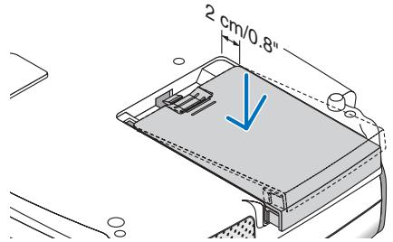 CANON LV-X7 - Reattach the lamp cover. - 1