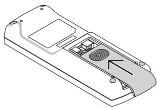 CANON LV-X7 - Battery Installation - 3