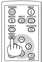 CANON LV-X7 - ① Using the Menus - 2