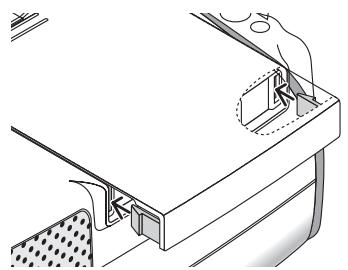 CANON LV-X7 - Reattach the lamp cover. - 2