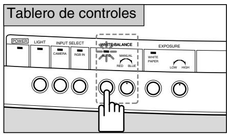 CANON RE-455X - Vuelva a ajustar el balance del blanco - 1