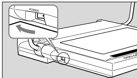 CANON RE-455X - Ist der Bedienvorgang abgeschlossen, die Stromversorgung ausschalten. - 1