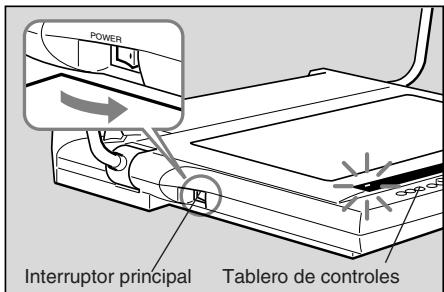 CANON RE-455X - Conecte el interruptor principal. - 2