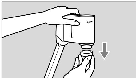 CANON RE-455X - Remove the lens cap. - 1
