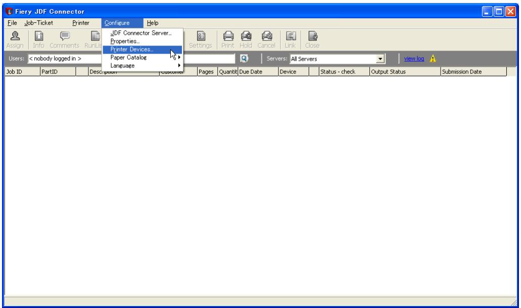 CANON T1 - 2-1. Registering Fiery Server - 1
