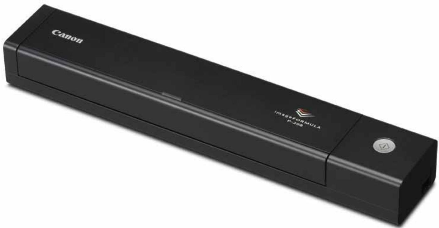 CANON P-208 - Fast, ultra-slim and portable scanner for mobile executives and home users - 1