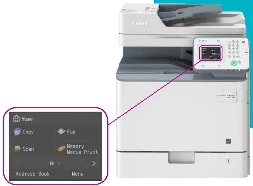 CANON IMAGERUNNER C1225IF - Productive and cost effective A4 colour multifunctional - 1